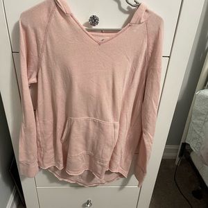 Pink Hooded Sweater